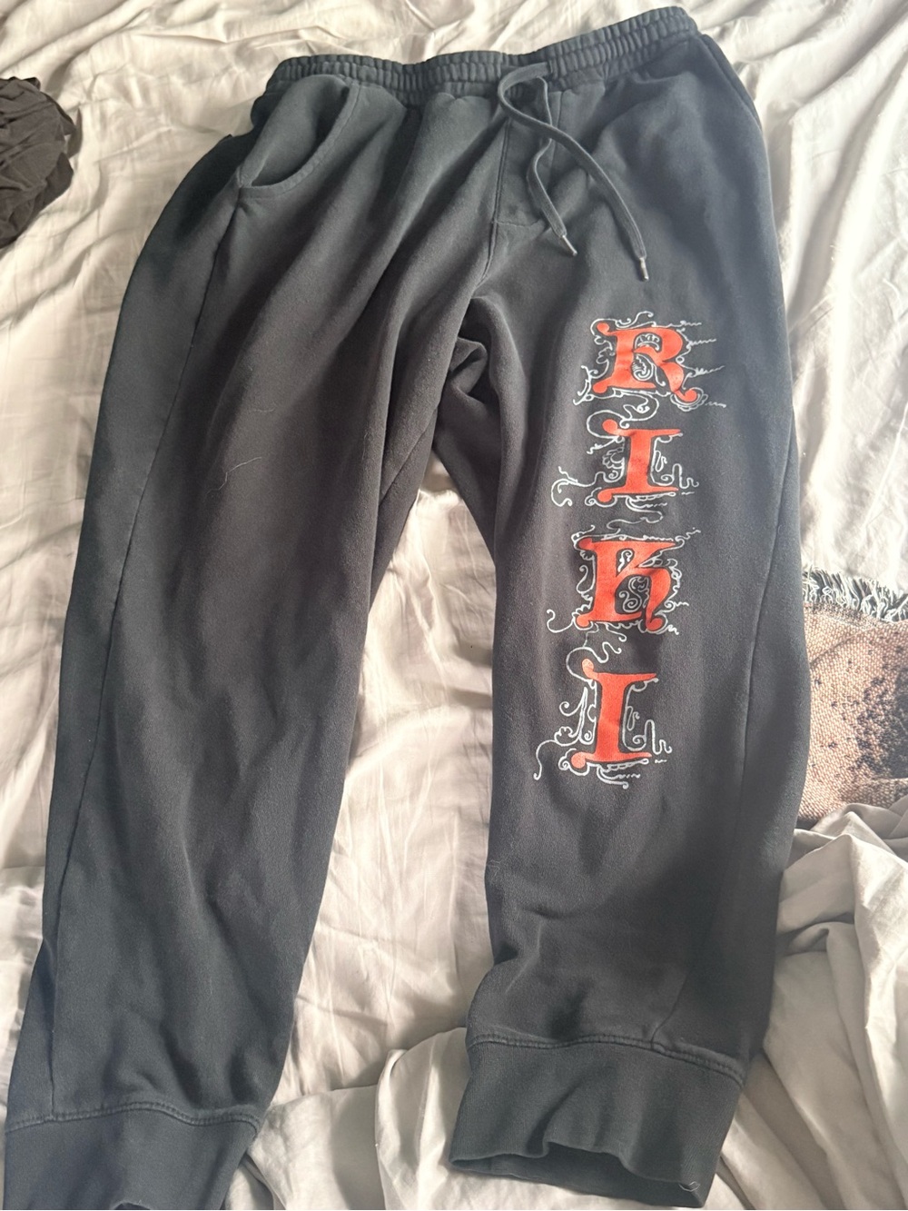 *Rare* RIKI joggers from Cruel World Fest 2023 L